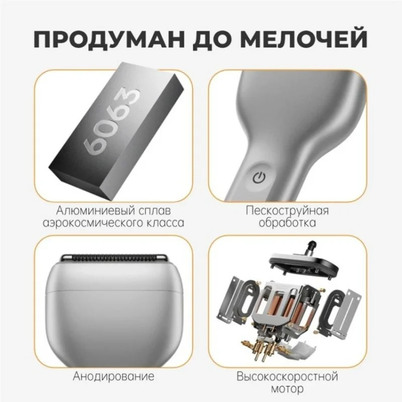 Электробритва Laifen T1 Pro серый 2