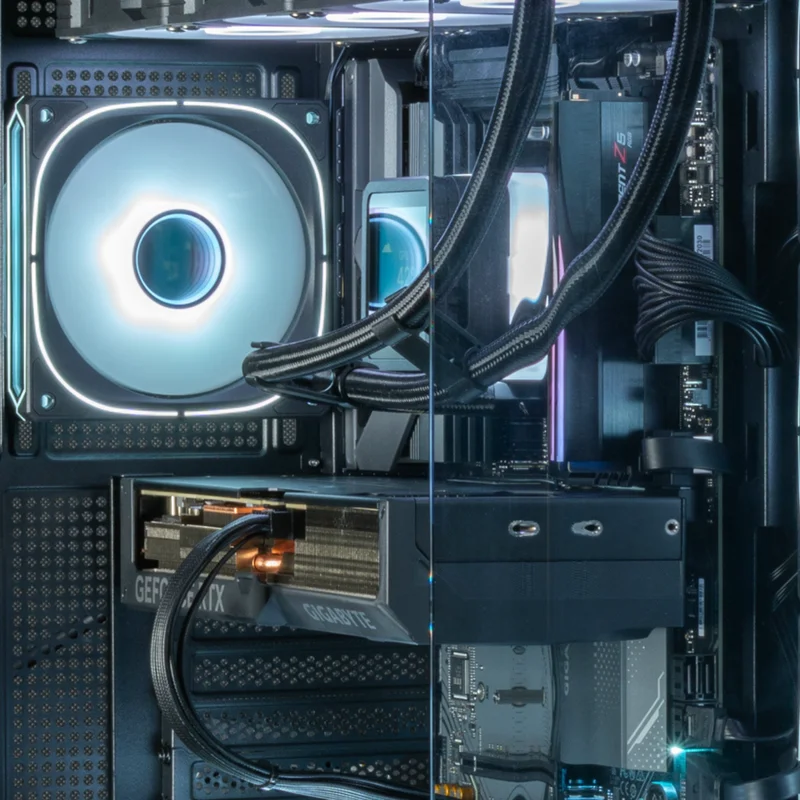 Игровой Компьютер NEO Game 98 (AR7 9800X3D/RTX 5070TI 16GB/SSD 2TB/X870/JONSBO D400 Black) 6