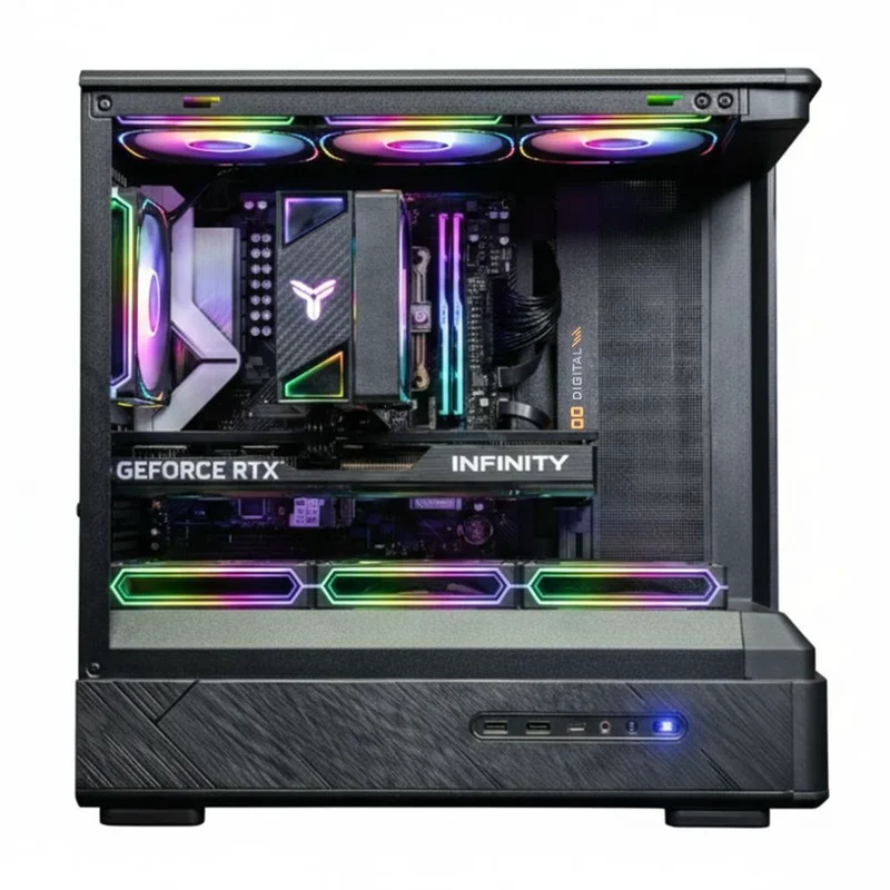 Игровой Компьютер NEO Game 103 (AR5 7500F/RTX 5060TI 16GB/DDR5 32GB/SSD 1TB/B840M/JONSBO D200 BLACK) 3