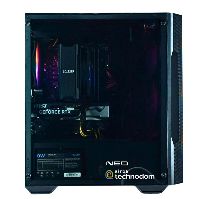 Компьютер NEO Game A11 (Ci5-12400F/RTX 5060 8GB/16GB/SSD 1024GB/H610M/MSI MAG FORGE M100A) 2