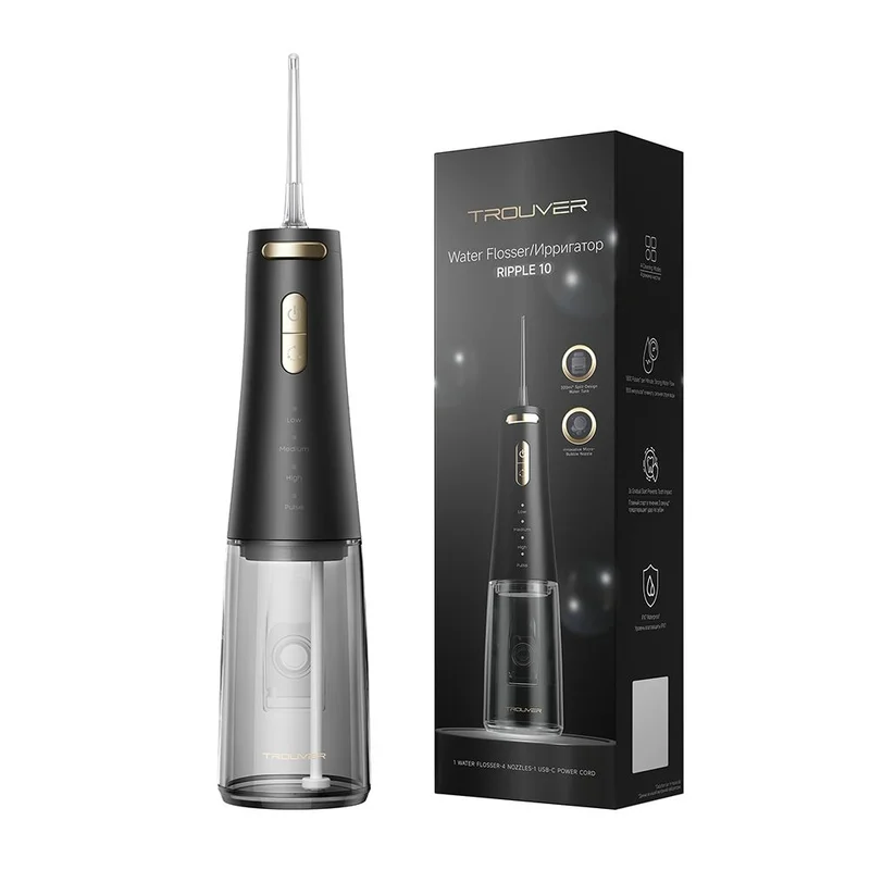 Ирригатор Trouver Ripple 10 Black 12