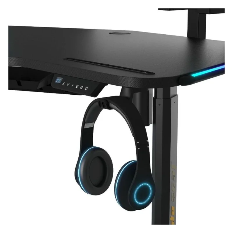 Игровой компьютерный стол AndaSeat Shadow Warrior, Black (AD-D-DD1-1600L-02-B) 4