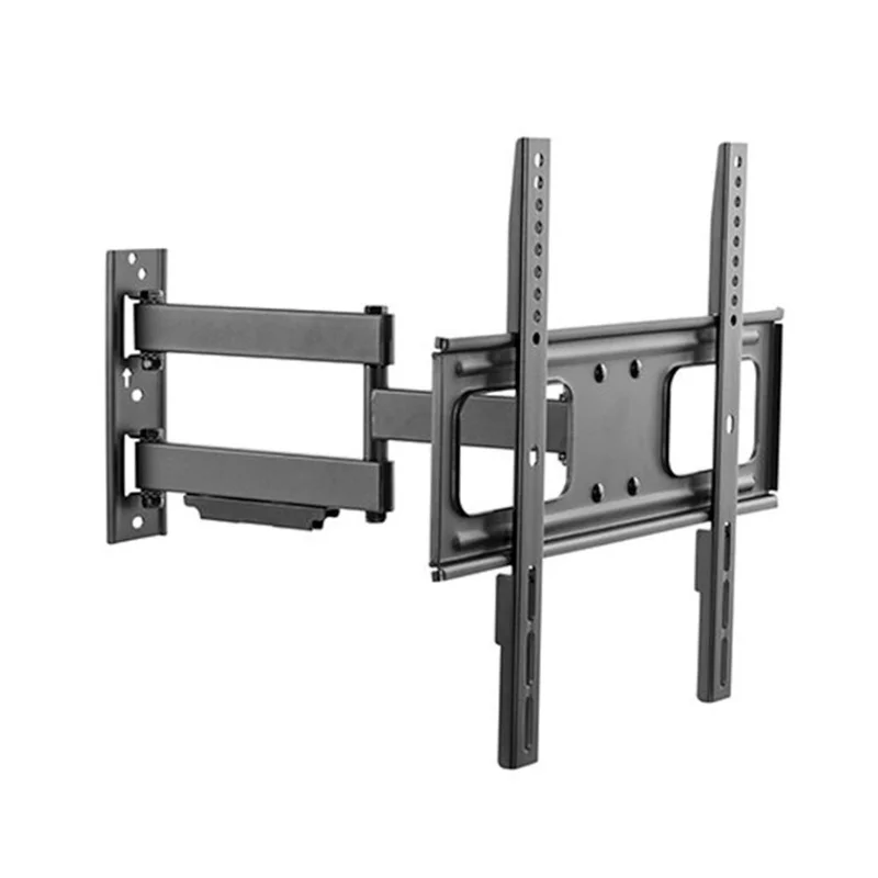 Кронштейн для ТВ и мониторов Brateck 32"-55" LPA36-443 нагр50кг,уг.пов.180°,накл-20°+10°,Black