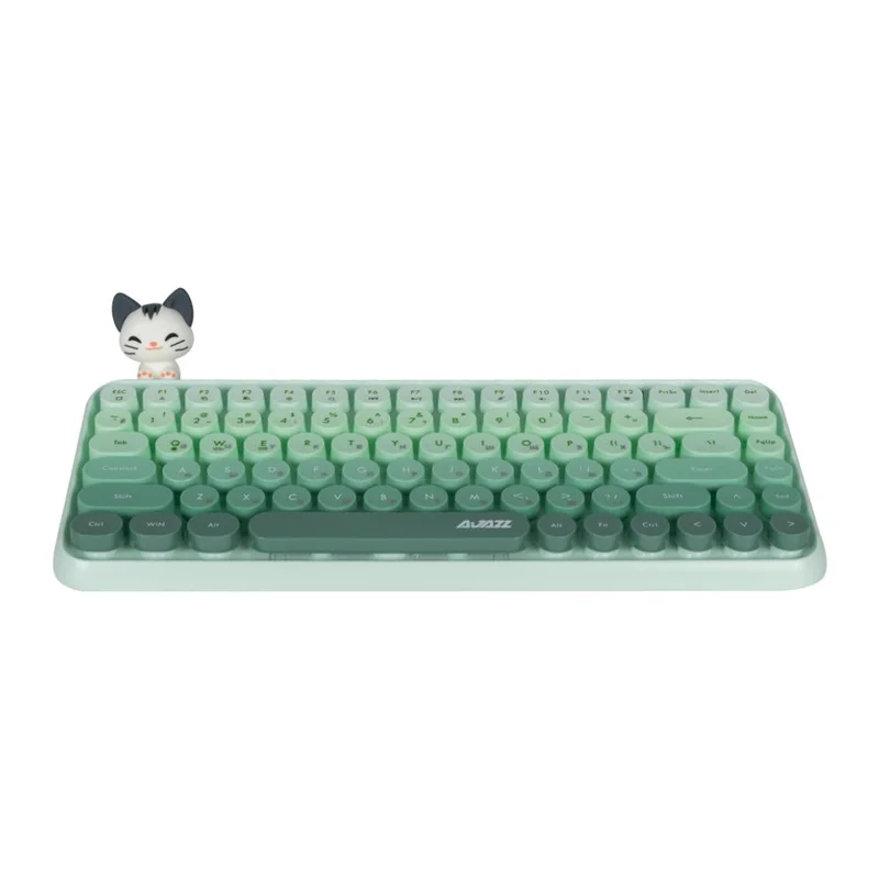 Игровая клавиатура проводная Ajazz 308i Cat, Green (308i/Cat/Green) 2