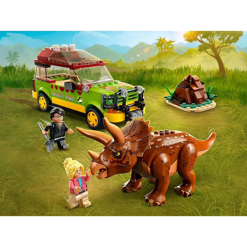 Конструктор LEGO Jurassic Park Исследование трицератопсов (LEGO 76959) 3