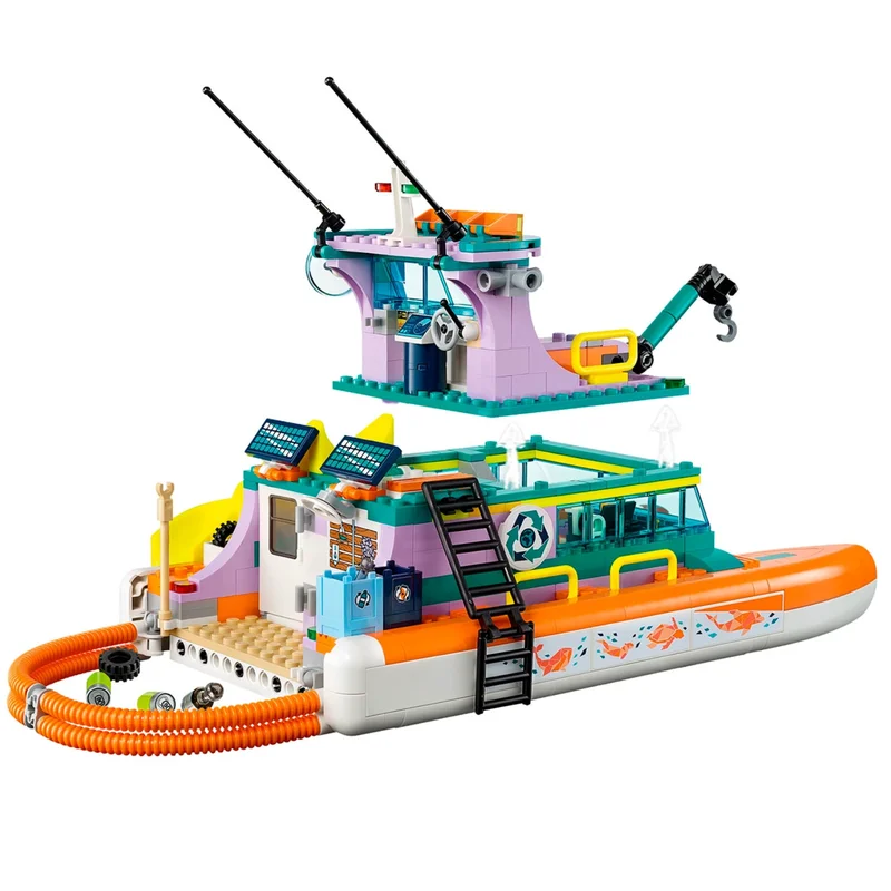 Конструктор LEGO Friends Лодка морской спасательной бригады (LEGO 41734) 4