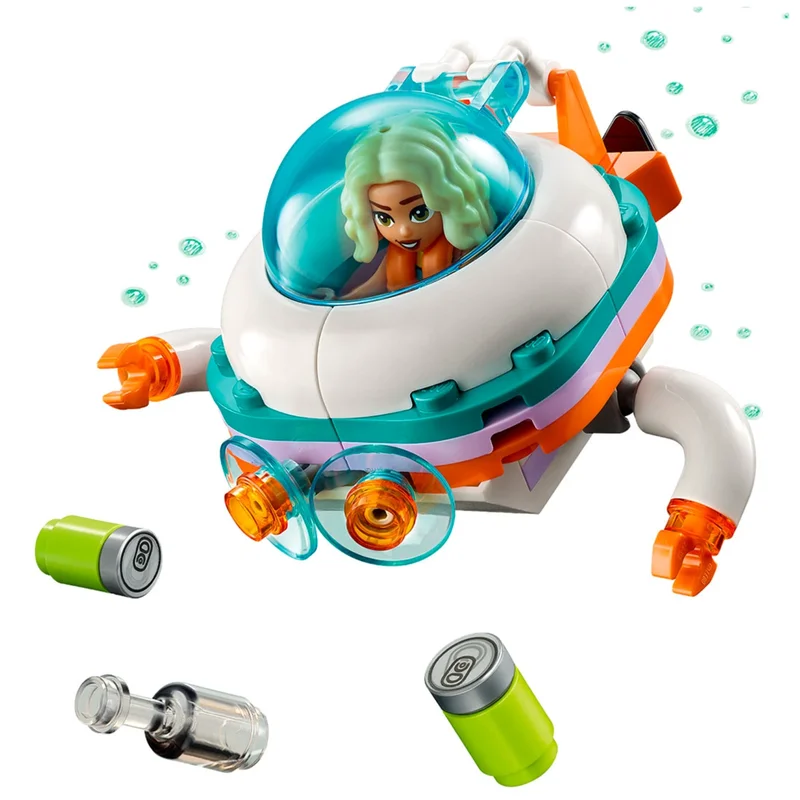 Конструктор LEGO Friends Лодка морской спасательной бригады (LEGO 41734) 5
