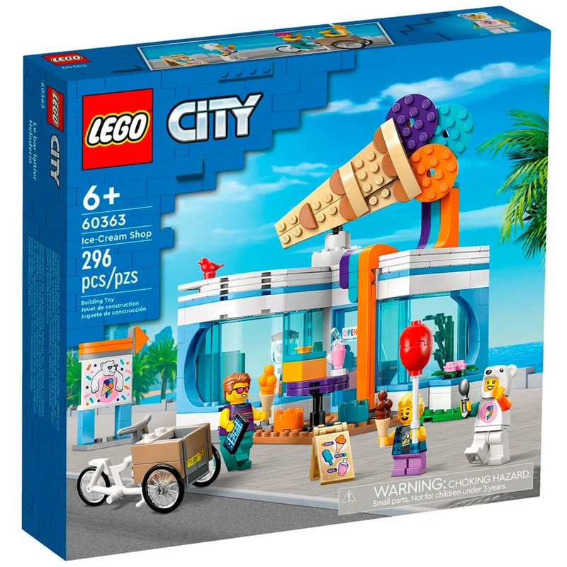Конструктор LEGO City Магазин мороженого (LEGO 60363)