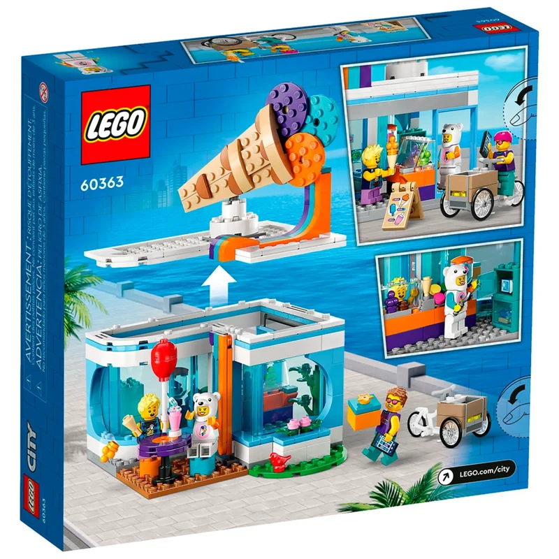 Конструктор LEGO City Магазин мороженого (LEGO 60363) 2