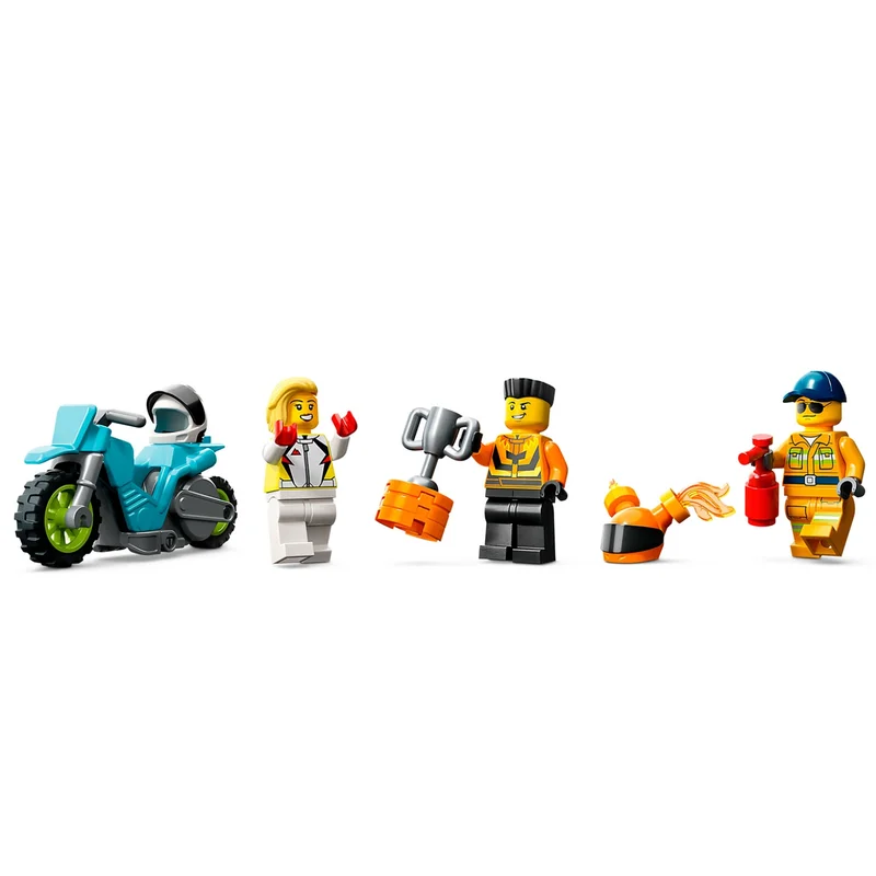 Конструктор LEGO City Трюковый грузовик и испытание с огненными кольцами (LEGO 60357) 9
