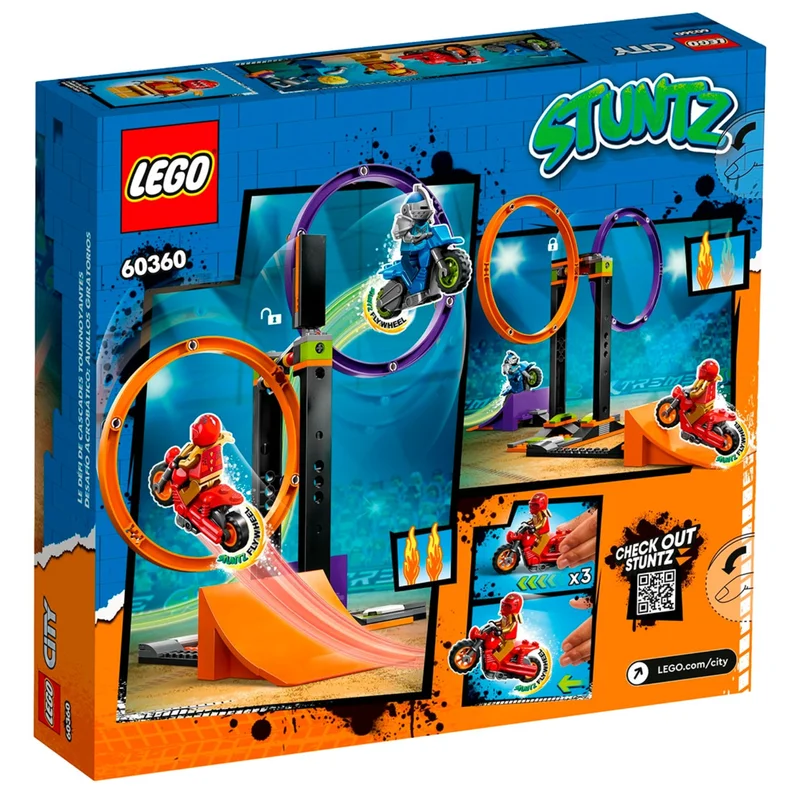 Конструктор LEGO City Каскадерское испытание с вращением (LEGO 60360) 2