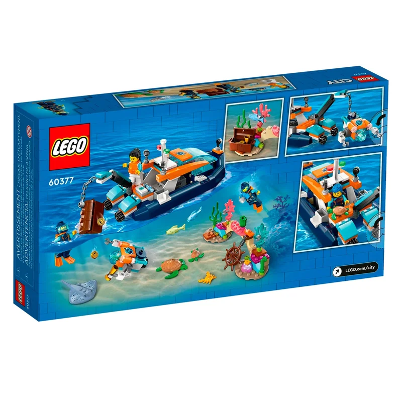 Конструктор LEGO City Исследовательская подлодка (LEGO 60377) 2