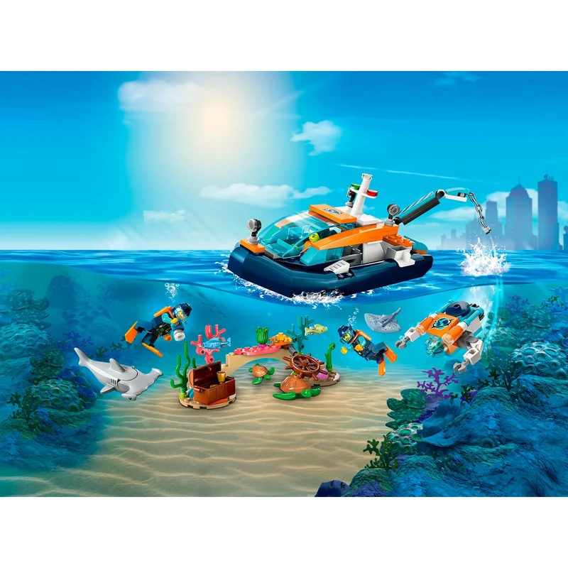 Конструктор LEGO City Исследовательская подлодка (LEGO 60377) 3