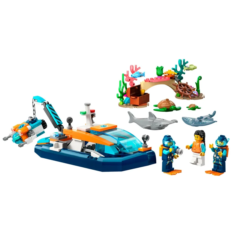 Конструктор LEGO City Исследовательская подлодка (LEGO 60377) 4