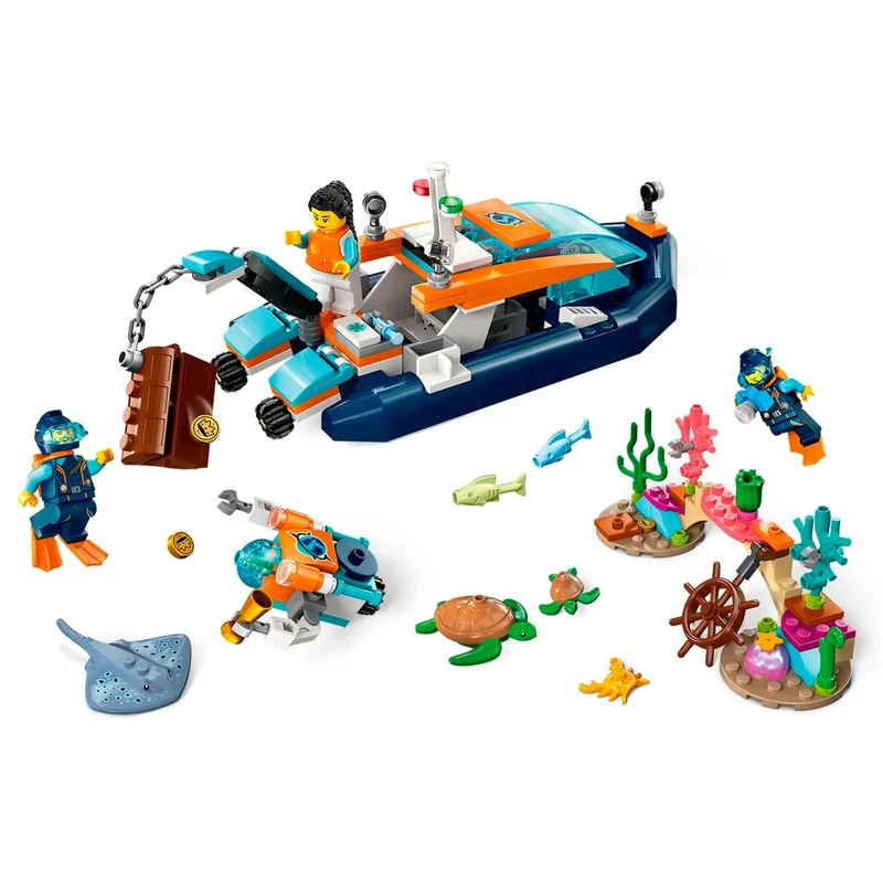 Конструктор LEGO City Исследовательская подлодка (LEGO 60377) 5