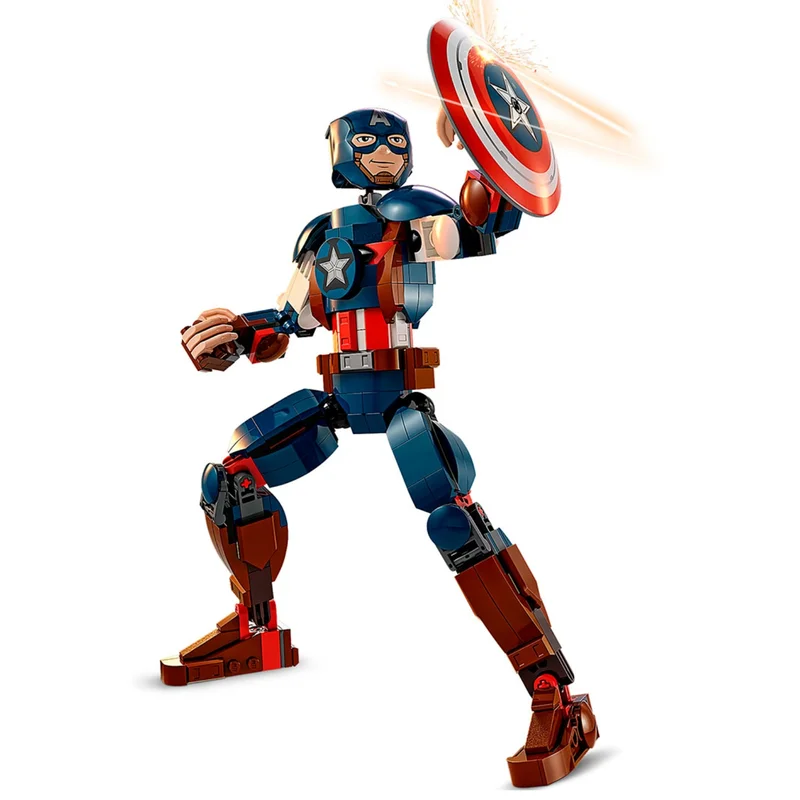Конструктор LEGO Marvel Фигурка Капитана Америка для сборки (LEGO 76258) 2