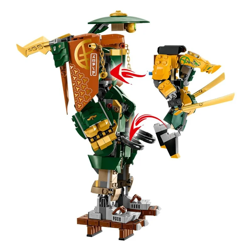 Конструктор LEGO Ninjago Командные роботы ниндзя Ллойда и Арин (LEGO 71794) 4