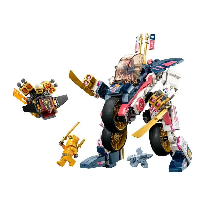 Конструктор LEGO Ninjago Гоночный трансформируемый мотоцикл-робот Соры (LEGO 71792) 2