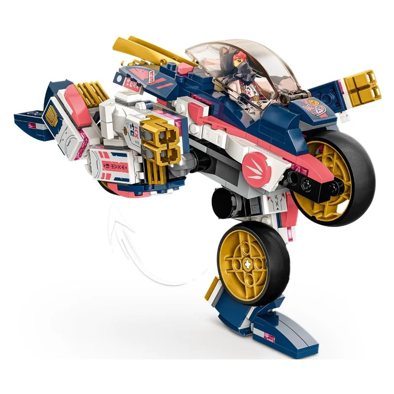 Конструктор LEGO Ninjago Гоночный трансформируемый мотоцикл-робот Соры (LEGO 71792) 4