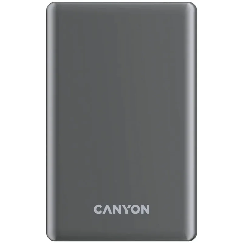 Внешний аккумулятор Canyon Power bank slim Magsafe 10000 mAh (CNS-CPB510DG), Grey 3