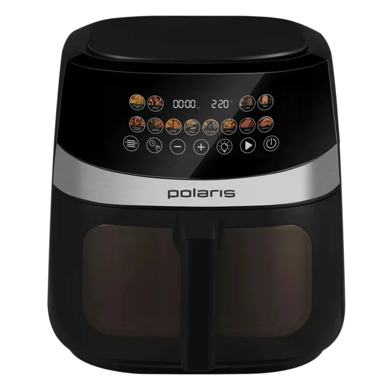 Аэрогриль Polaris PAF-8005W WIFI IQ Home Черный 2