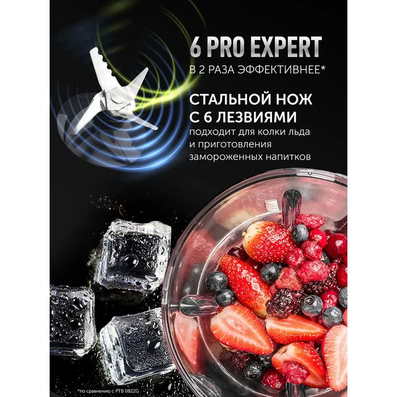 Блендер стационарный Polaris PTB-1037G Графитовый 9