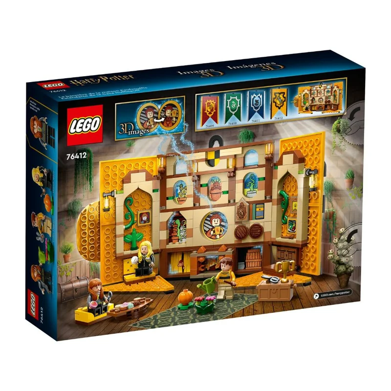 Конструктор LEGO Harry Potter Вымпел факультета Пуффендуй (LEGO 76412) 3