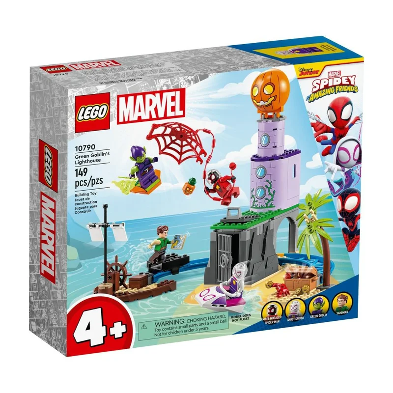 Конструктор LEGO Marvel Команда Паука на маяке Зеленого Гоблина (LEGO 10790) 2