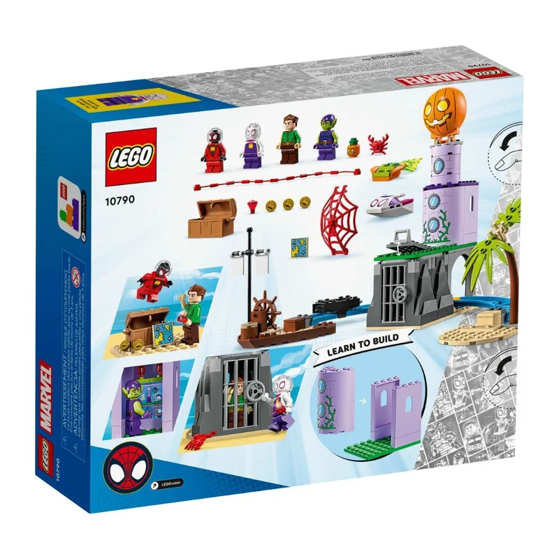 Конструктор LEGO Marvel Команда Паука на маяке Зеленого Гоблина (LEGO 10790) 3