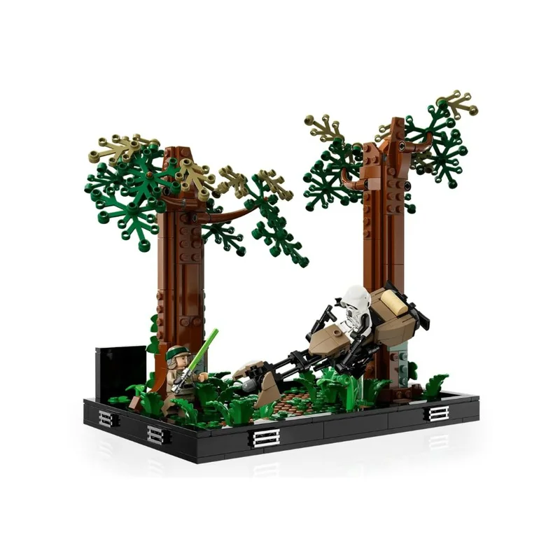 Конструктор LEGO Star Wars Диорама «Погоня на спидере на Эндоре» (LEGO 75353) 2