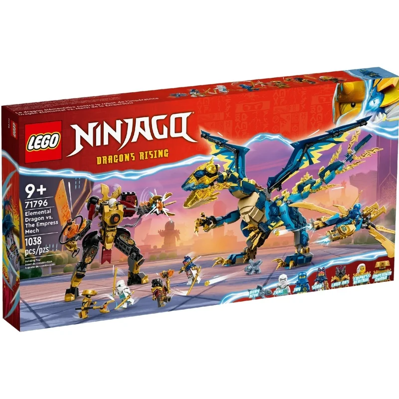 Конструктор LEGO Ninjago Стихийный дракон против робота Императрицы (LEGO 71796) 7