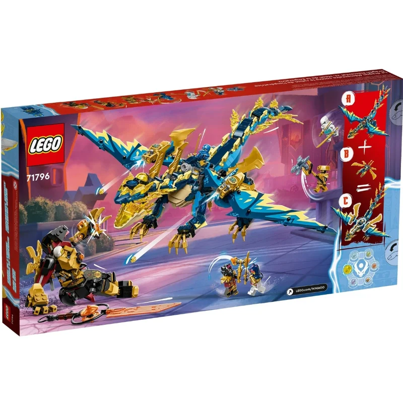 Конструктор LEGO Ninjago Стихийный дракон против робота Императрицы (LEGO 71796) 8