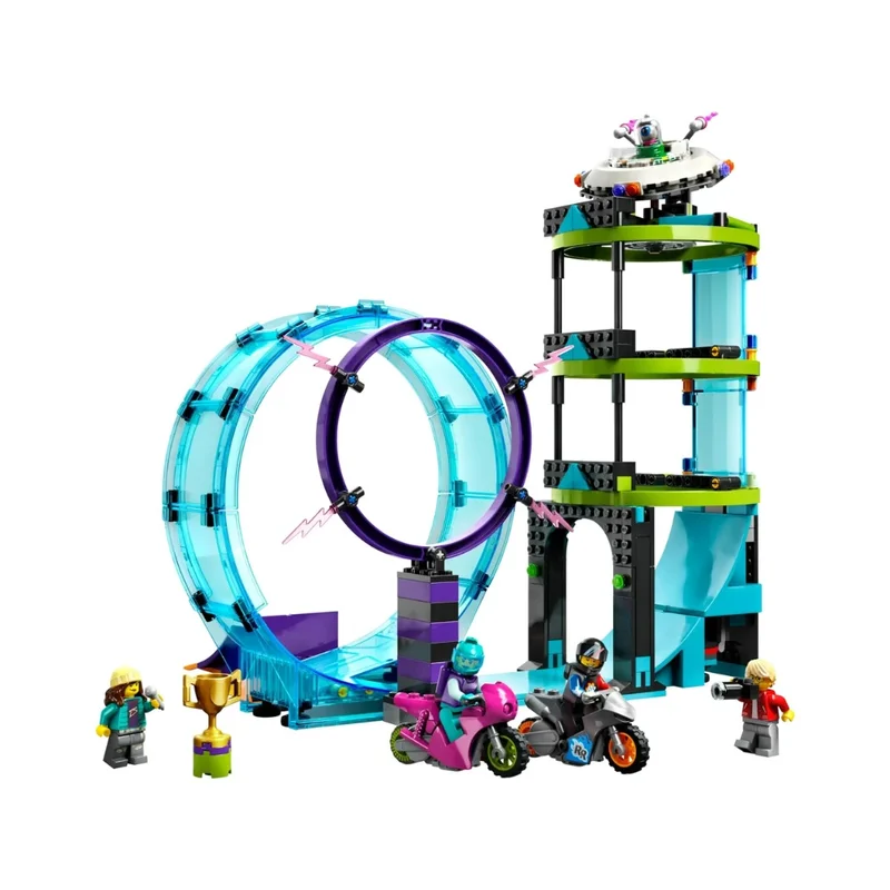 Конструктор LEGO City Главное каскадерское испытание (LEGO 60361)