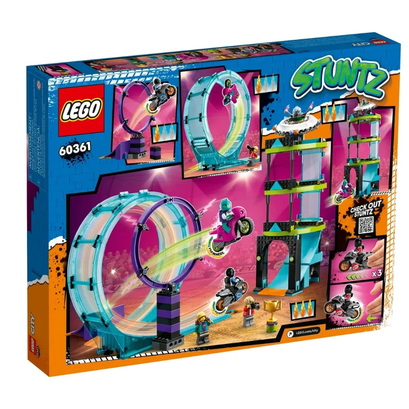 Конструктор LEGO City Главное каскадерское испытание (LEGO 60361) 2