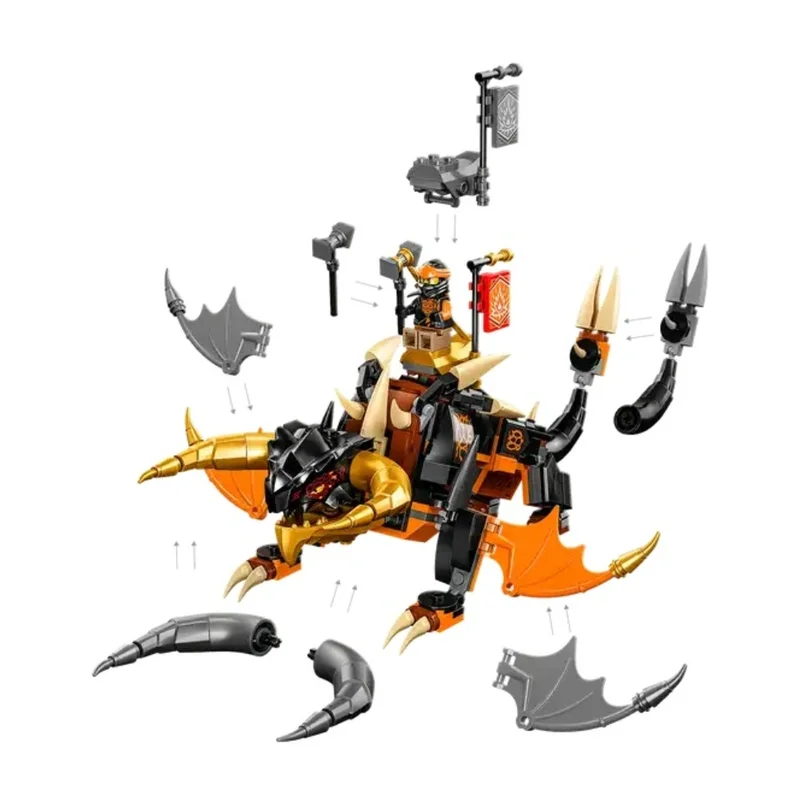 Конструктор LEGO Ninjago Земляной дракон Коула EVO (LEGO 71782) 5
