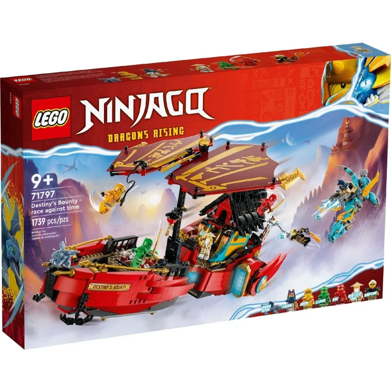 Конструктор LEGO Ninjago Дар Судьбы: Гонки со временем (LEGO 71797) 3