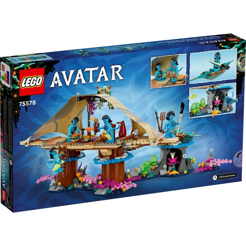 Конструктор LEGO Avatar Дом Меткаина в рифах (LEGO 75578) 2