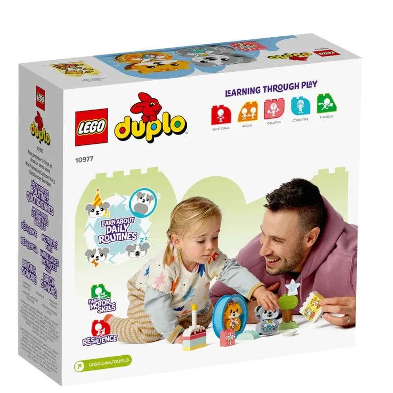 Конструктор LEGO DUPLO My First Мой первый щенок и котенок со звуками (LEGO 10977) 5