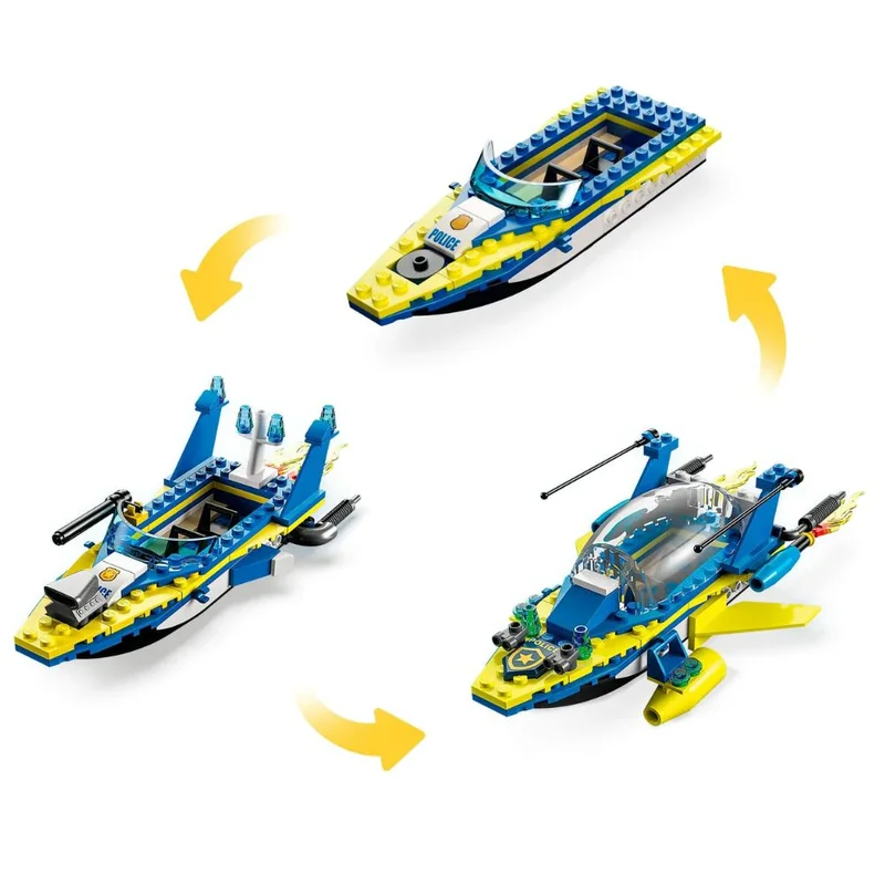 Конструктор LEGO City Missions Детективные миссии водной полиции (LEGO 60355) 4
