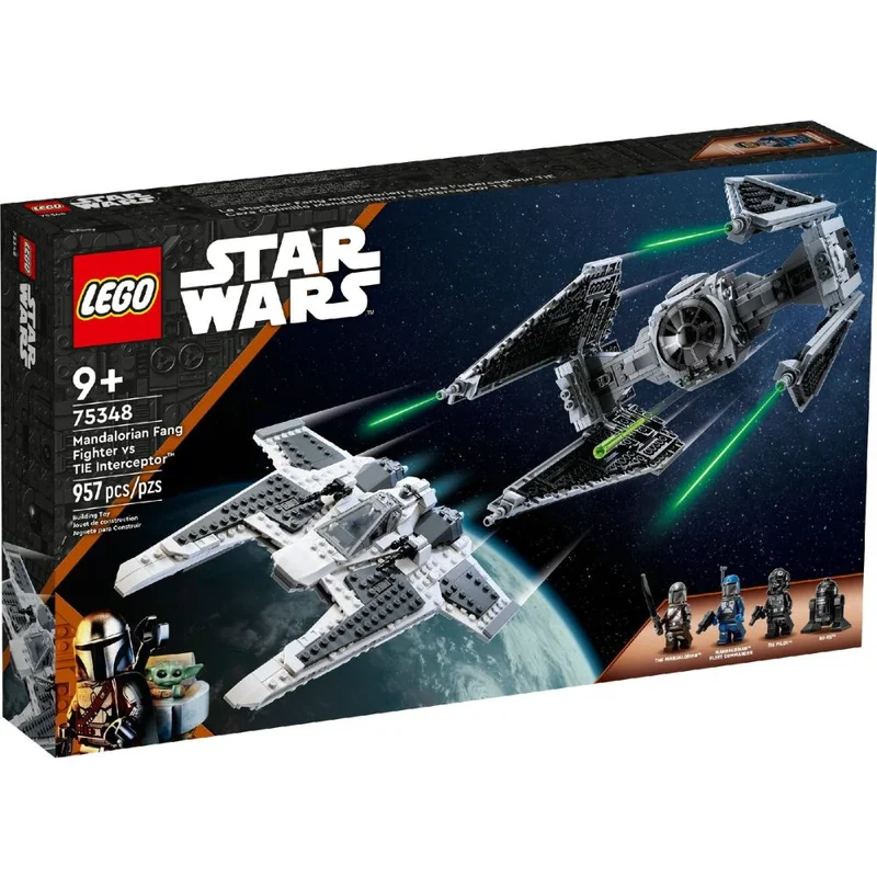 Конструктор LEGO Star Wars Мандалорский истребитель против перехватчика TIE (LEGO 75348) 6