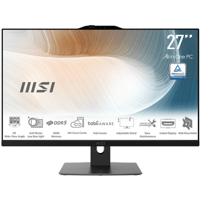 Моноблок 27" MSI Modern AM272P 1M Black (Ultra 5 120U-D5 16-512-D-FHD) [1M-681XRU]