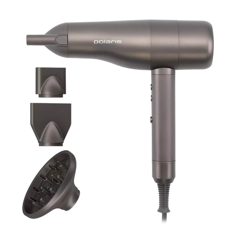 Фен Polaris PHD-3004 Графитовый 12