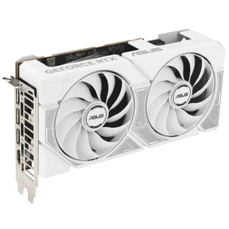 Видеокарта ASUS RTX 5060 Ti DUAL OC 16GB WHITE 128bit/G7 (HDMI+3DP)[DUAL-RTX5060TI-O16G-WHITE] 7