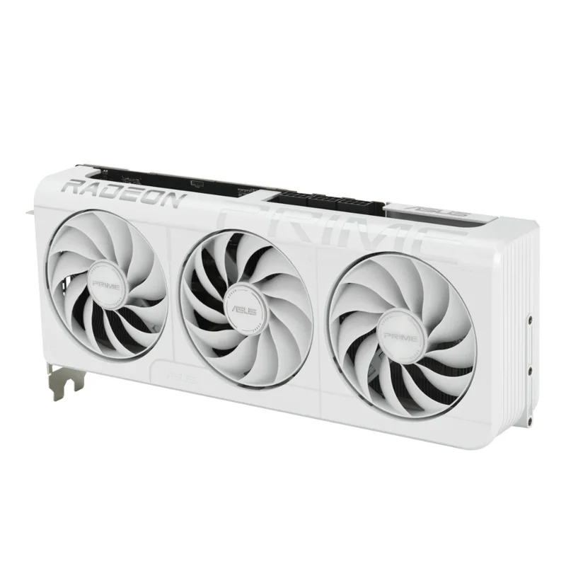 Видеокарта ASUS Prime Radeon RX 9070 XT OC WHITE 16GB 256bit/G6 (HDMI+3DP)[PRIME-RX9070XT-O16G-WHITE 3