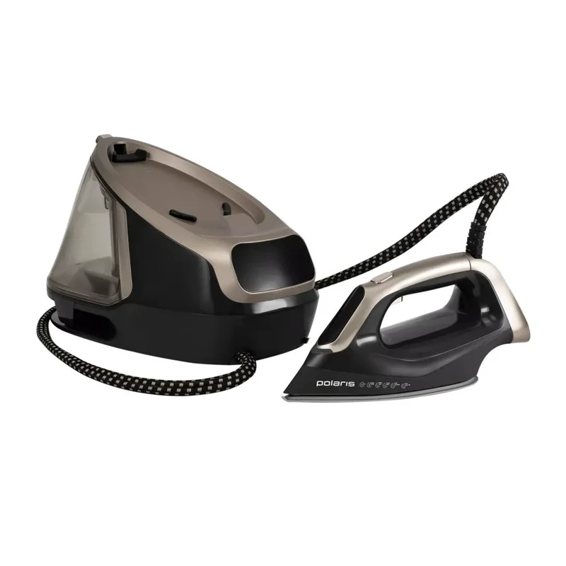 Парогенератор Polaris PSS-8010K X-Steam PRO WIFI IQ Home Черный/золотой 9