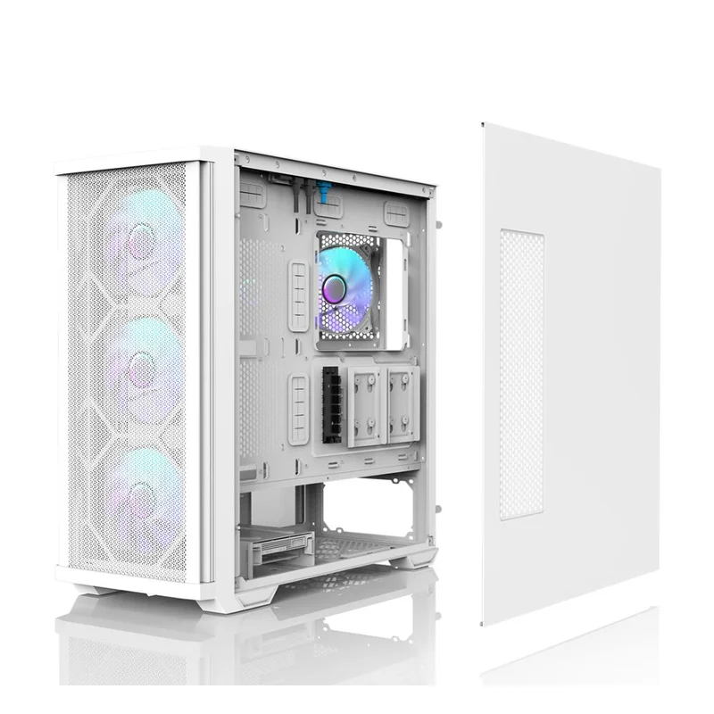 Компьютерный корпус Zalman Z10 Duo EATX, White 2