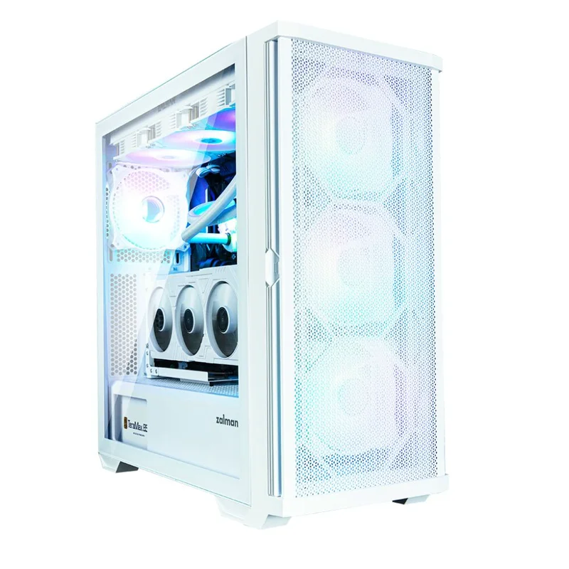 Компьютерный корпус Zalman Z10 Duo EATX, White 4