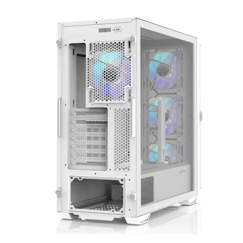 Компьютерный корпус Zalman Z10 Duo EATX, White 9
