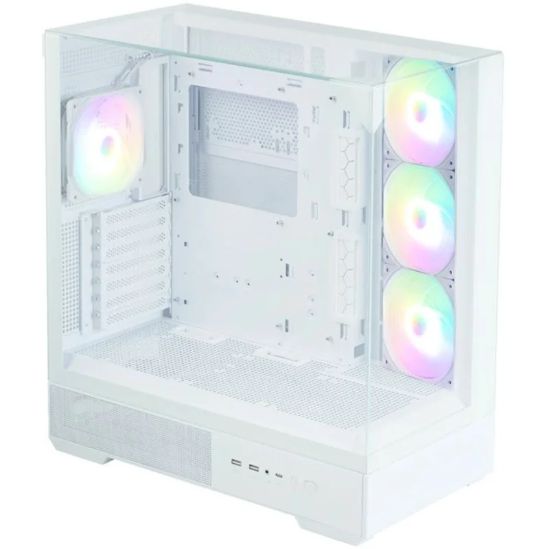 Компьютерный корпус Zalman P40 Prism Plus, ATX, White 2