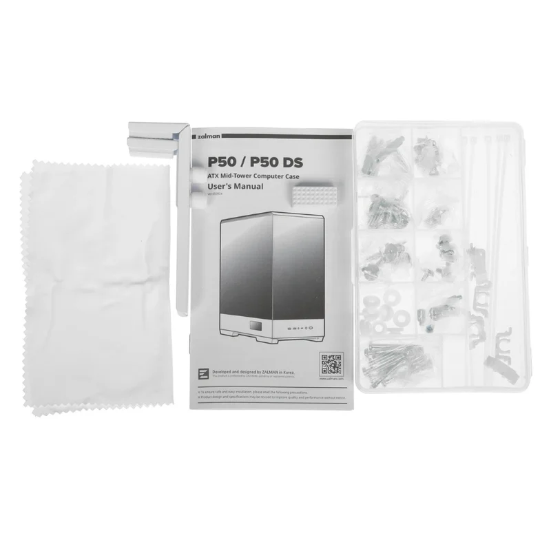 Компьютерный корпус Zalman P50 DS, ATX, White 6